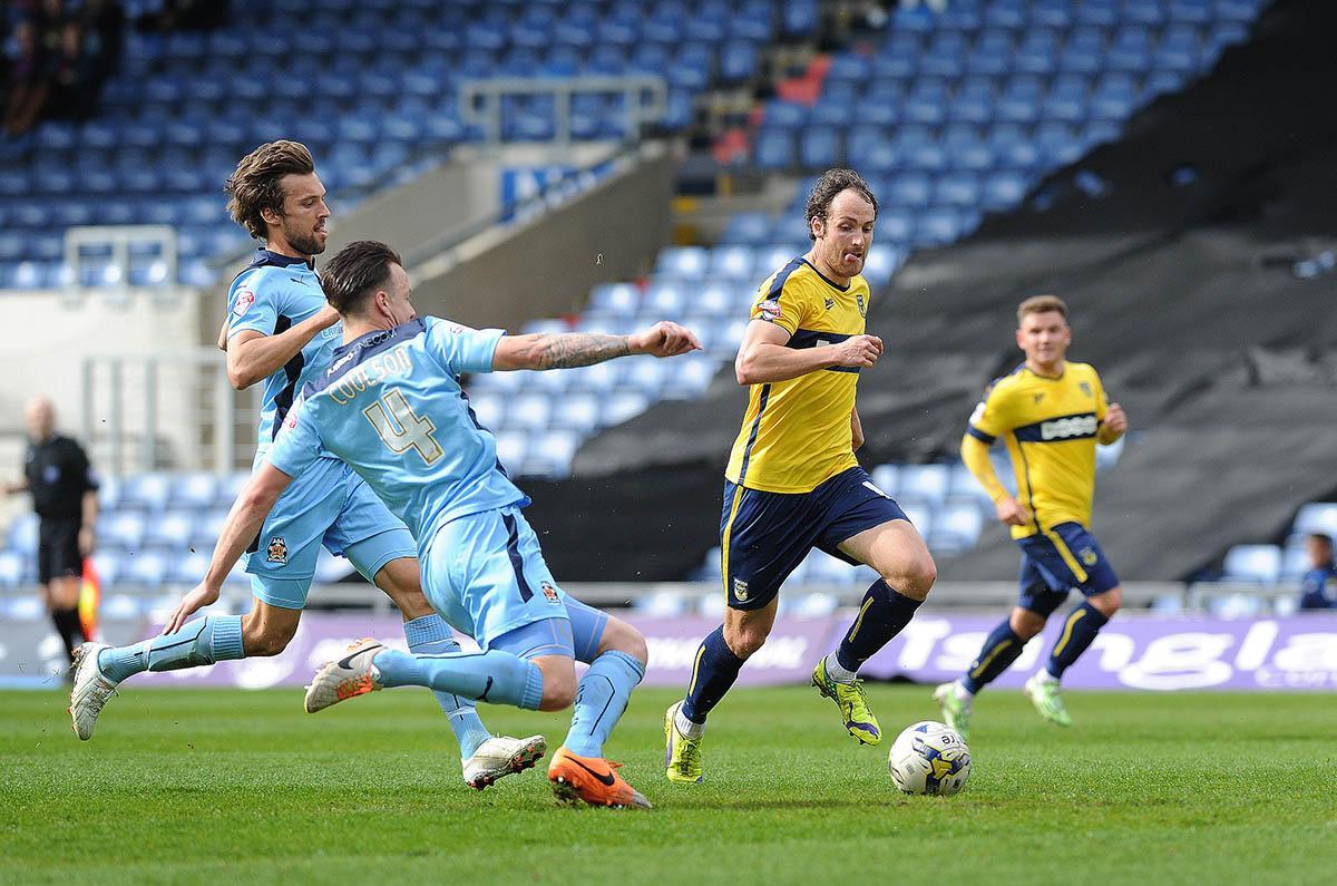 Pictures from Oxford United's 2-0 home win over Cambridge United