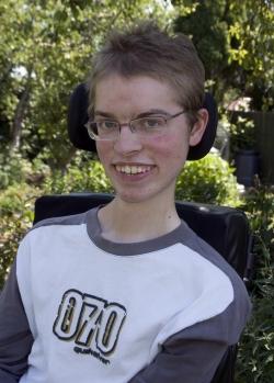 Nick Wallis suffers from Duchenne Muscular Dystrophy