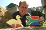 Fr Tony Hogg promotes his fundraising trip to South Africa