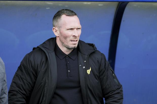 Michael Appleton during his time as Oxford United manager Picture: David Fleming