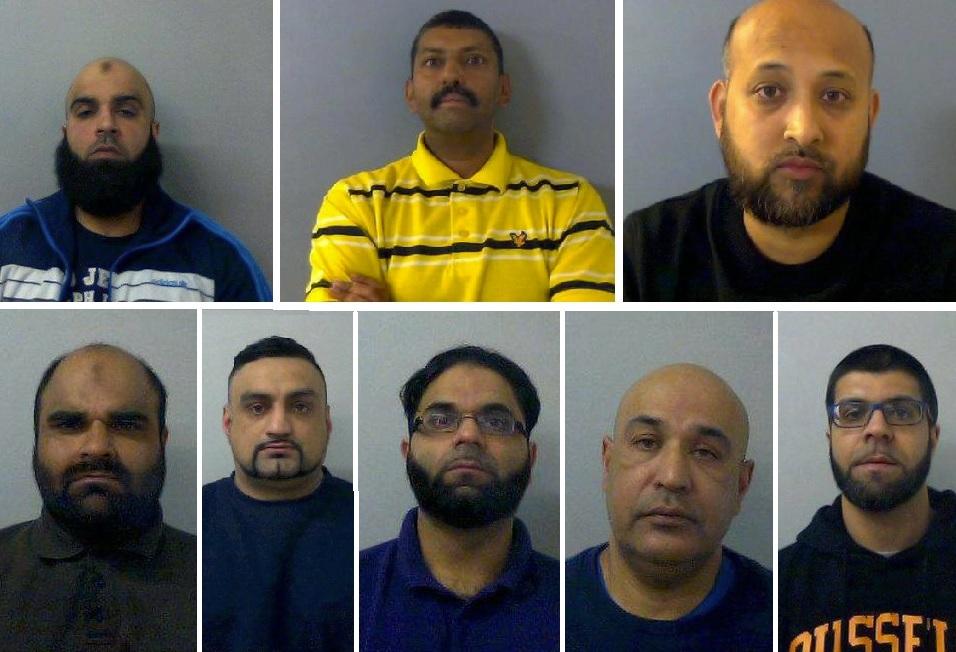 Image result for Oxford child sex gang who ran 'predatory' grooming ring is convicted