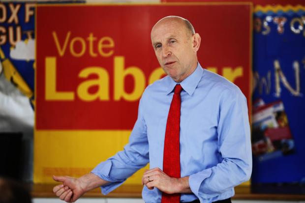 Shadow Secretary of  State for Housing , John Healey, MP joins Oxford Labour to launch its election manifesto for the local city council elections. Pictured with Susan Brown (leader of Oxford City Council).27.3.2018Picture by Ed Nix