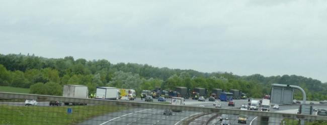 A nuclear weapons convoy broke down on the M40 last year