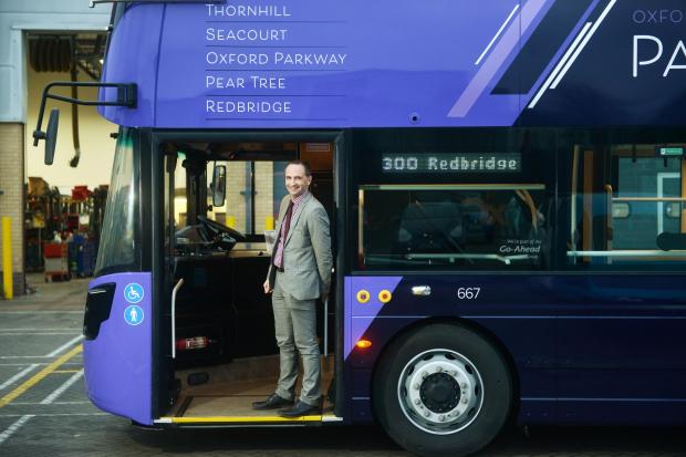 Oxford Mail: Phil Southall, managing director at Oxford Bus Company. Picture: Richard Cave